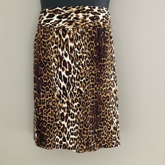 Grace Elements, animal print pencil skirt - Picture 5 of 5